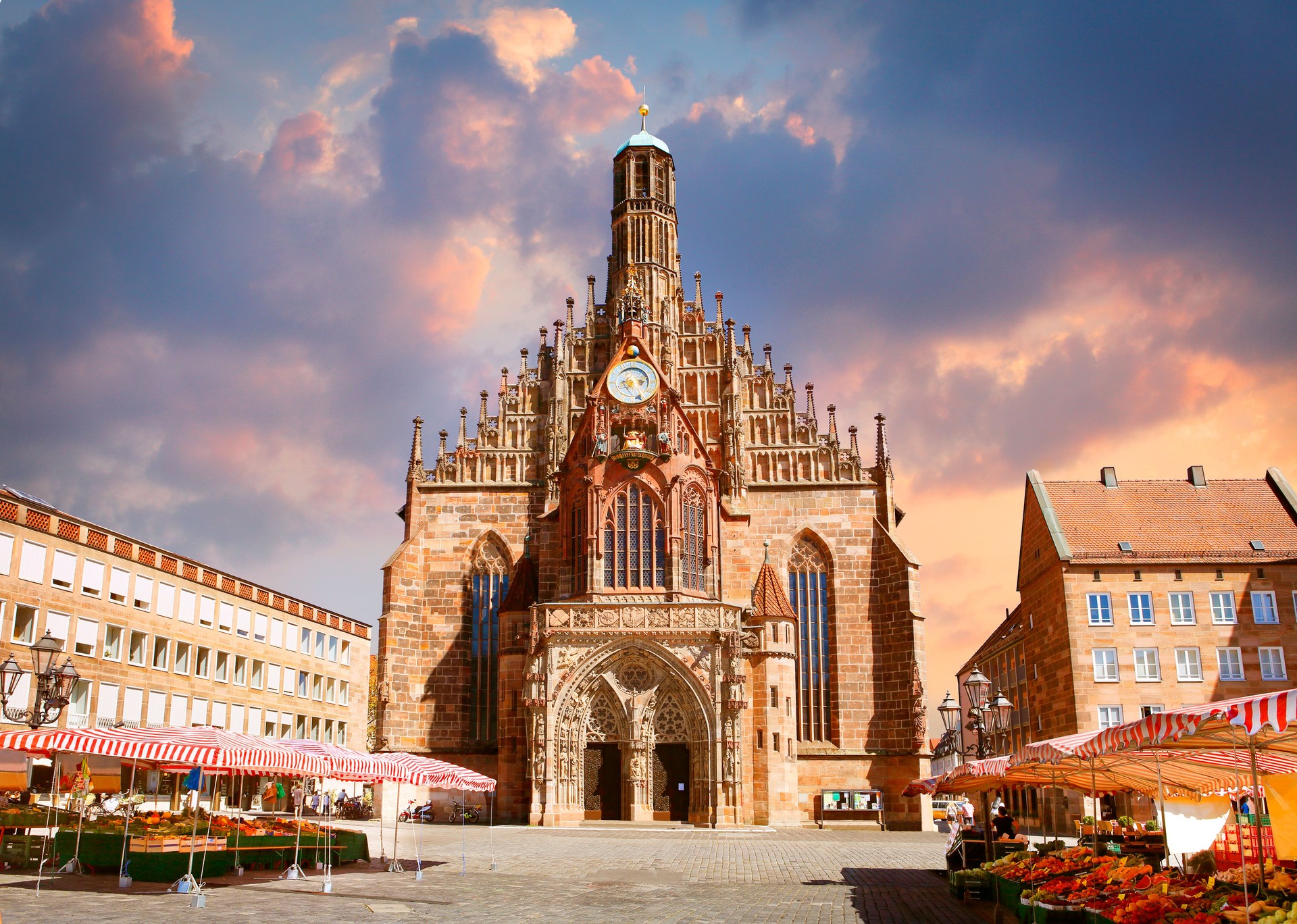 Frauenkirche church in Nuremberg