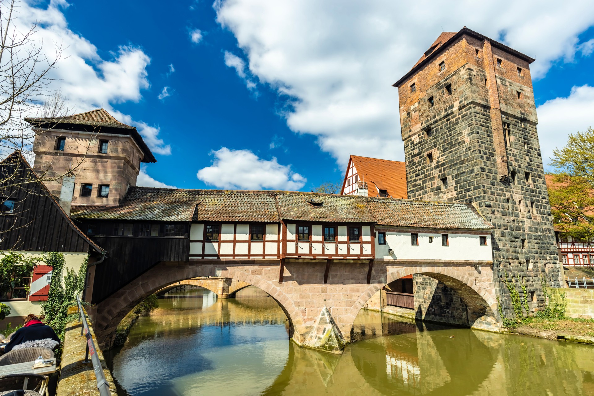 Henkersteg and Weinstadel in Nuermberg